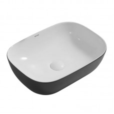 Раковина накладна MIXXUS PREMIUM DIVERSE-0112 WHITE-BLACK 455х325х135mm (MP6542) Раковина накладна MIXXUS PREMIUM DIVERSE-0112 WHITE-BLACK 455х325х135mm (MP6542)