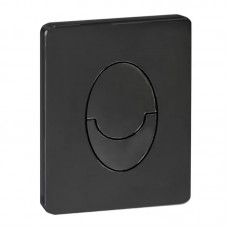 Панель змиву KOER KT-0606-05 157x198x3mm пластикова, кнопка закруглена (колір чорний матовий) (KR5343) Панель змиву KOER KT-0606-05 157x198x3mm пластикова, кнопка закруглена (колір чорний матовий) (KR5343)