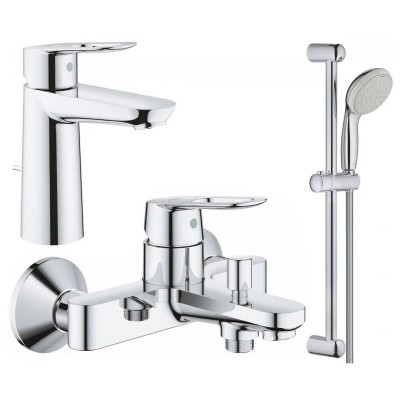 Набір змішувачів для ванни M-Size Grohe BauLoop (123215M) Набір змішувачів для ванни M-Size Grohe BauLoop (123215M)