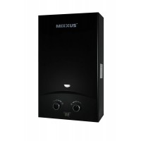 Газова колонка MIXXUS GWH-0210 BASIC BLACK димохідна 10 л/хв (колір чорний) (WH0023)