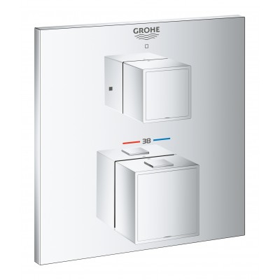 Термостат скрытого монтажа для 1 потребителя Grohe Grohtherm Cube (24153000) Термостат скрытого монтажа для 1 потребителя Grohe Grohtherm Cube (24153000)