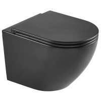 Унітаз підвісний MIXXUS PREMIUM ELLIPSE-0303-T3 BLACK 520х365х360mm система змиву TORNADO 3.0 (MP6591) Унітаз підвісний MIXXUS PREMIUM ELLIPSE-0303-T3 BLACK 520х365х360mm система змиву TORNADO 3.0 (MP6591)