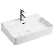 Раковина подвесная-накладная MIXXUS PREMIUM QUADRO-0204 600х420х130mm (отверстие под смеситель, перелив) (MP6719) Раковина подвесная-накладная MIXXUS PREMIUM QUADRO-0204 600х420х130mm (отверстие под смеситель, перелив) (MP6719)