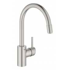Змішувач для кухні з висувним виливом Grohe Concetto new (32663DC3)