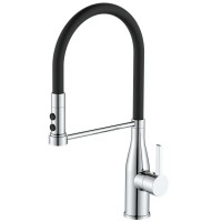 Змішувач для кухні Mixxus Premium Summer 017 REFL.BLACK (MI6960)