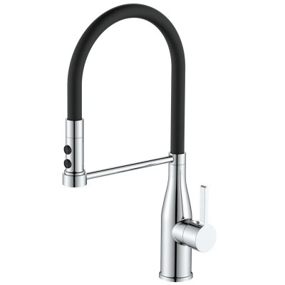 Змішувач для кухні Mixxus Premium Summer 017 REFL.BLACK (MI6960)