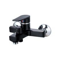Змішувач для ванни Plamix Oscar-009 Euro Black (без шланга та лійки) (PM0642) Змішувач для ванни Plamix Oscar-009 Euro Black (без шланга та лійки) (PM0642)