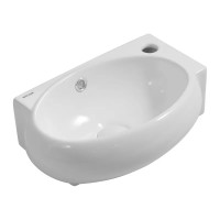 Раковина підвісна MIXXUS PREMIUM DIVERSE-1201-L 400х215х140mm (отвір під змішувач, перелив) (MP6507) Раковина підвісна MIXXUS PREMIUM DIVERSE-1201-L 400х215х140mm (отвір під змішувач, перелив) (MP6507)