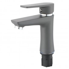 Змішувач для умивальника Plamix Oscar-001 Graphite (без підведення) (Колір графіт) (PM6097) Змішувач для умивальника Plamix Oscar-001 Graphite (без підведення) (Колір графіт) (PM6097)