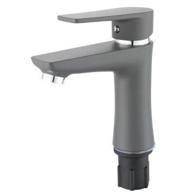 Змішувач для умивальника Plamix Oscar-001 Graphite (без підведення) (Колір графіт) (PM6097) Змішувач для умивальника Plamix Oscar-001 Graphite (без підведення) (Колір графіт) (PM6097)