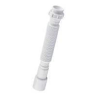 Гофротруба сполучна Zerix GN-01-A з накидною гайкою 1 1/2" (310-650 мм) (ZX5095)