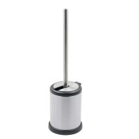 Йоржик для унітазу підлоговий Mixxus Topper-TB0201 SS Color колір нержавійка (MI7093)