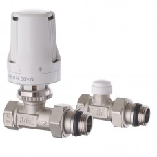 Комплект для подключения радиатора Roho R5151-050K - 1/2" угловой (антипротечка) (RO0117)