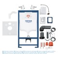Система установки для унитаза 5 в 1 Grohe Rapid SL (38827000) Система установки для унитаза 5 в 1 Grohe Rapid SL (38827000)
