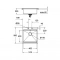 Кухонна мийка K800 (50 cm) Grohe EX-2 Sink (31583SD0) Кухонна мийка K800 (50 cm) Grohe EX-2 Sink (31583SD0)