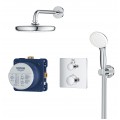 Душова система прихованого монтажу з термостатом Grohe Grohtherm Convent. Concealed (34729000)
