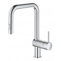 Змішувач для кухні з висувним виливом Grohe Minta (32322002) Змішувач для кухні з висувним виливом Grohe Minta (32322002)