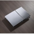 Панель змиву KOER KT-0610-01 240x160x32mm пластикова, кнопка квадратна (колір хром) (KR6135)