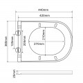 Комплект: MIXXUS PREMIUM ELLIPSE-SET-2102 Унітаз система змиву TORNADO 3.0+ Інсталяція KOER KT-0404 + панель KT-0604-01 CHROME (MP6690)