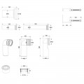 Комплект: MIXXUS PREMIUM ELLIPSE-SET-2102 Унітаз система змиву TORNADO 3.0+ Інсталяція KOER KT-0404 + панель KT-0604-01 CHROME (MP6690)