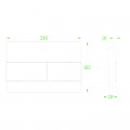 Комплект: MIXXUS PREMIUM ELLIPSE-SET-2102 Унітаз система змиву TORNADO 3.0+ Інсталяція KOER KT-0404 + панель KT-0604-01 CHROME (MP6690)