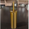 Йоржик для унітазу підлоговий Mixxus Ellipse-TB0202 Brushed Gold (колір матове золото) (MI8401)