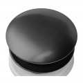 Донний клапан для раковини з переливом ZERIX BV-01 BLACK автоматичний (Click-Clack) (Колір чорний) 1 1/4'' (ZX6016) Донний клапан для раковини з переливом ZERIX BV-01 BLACK автоматичний (Click-Clack) (Колір чорний) 1 1/4'' (ZX6016)