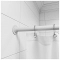 Штанга для шторки П-подібна універсальна Mixxus CRA-U-80x80x80 80x80x80cm, 80x160cm, 240cm (алюміній) (БЛІСТЕР) (AC3592)