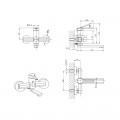 Змішувач для ванни Mixxus Lord 009 Euro Graphite (Колір графіт) (MI7140) Змішувач для ванни Mixxus Lord 009 Euro Graphite (Колір графіт) (MI7140)