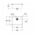 Кухонна мийка K700U Grohe EX Sink (31574GN0)