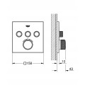 Душова система прихованого монтажу Grohe Grohtherm Smartcontrol (26405SC2) Душова система прихованого монтажу Grohe Grohtherm Smartcontrol (26405SC2)