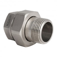 Згін американка 1 "прямий Koer KR.341 (KR0133) Згін американка 1 "прямий Koer KR.341 (KR0133)
