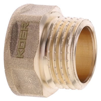 Удлинитель без никеля KOER WM.E06-10.WN - 1/2"-10мм (KR3008)