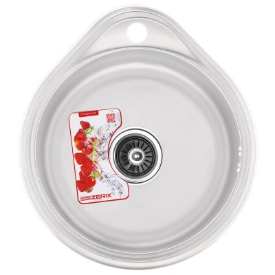 Мийка кухонна Zerix Z4843-08-180D (decor) (ZX1599) Мийка кухонна Zerix Z4843-08-180D (decor) (ZX1599)