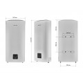 Водонагрівач "Плоский" MIXXUS EWH-09080 FLAT WET накопичувальний 80 л, мокрий тен 2 kW (WH0595)