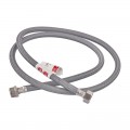 Гнучке підведення Zerix ZHN-02-FM1/2"-120 (нейлонове обплетення, гайки нерж) (ZX5152)