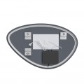 Дзеркало Mixxus Premium DIVERSE MA01-90x60-REVERSE (LED Touch, Anti-fog, димер (3-6,5kK)) (MP6633)