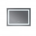Дзеркало MIXXUS WARM MR12-80x60-REVERSE з LED Touch, Anti-fog, димером, рег. яскравості (MI6672)