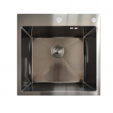 Мийка з нерж. сталі MIXXUS MH5050 DECOR GRAPHITE(3.0/0.8) (Колір графіт) (MX1929)