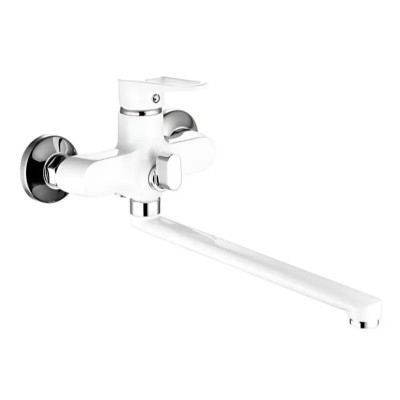 Змішувач для ванни Mixxus Elba 006 (EURO) WHITE (MI6588) Змішувач для ванни Mixxus Elba 006 (EURO) WHITE (MI6588)