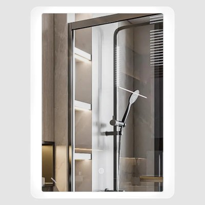 Дзеркало MIXXUS PREMIUM OLIVARY MR19-80x60-REVERSE з LED Touch, Anti-fog, димером (3-6,5kK) (MP6628) Дзеркало MIXXUS PREMIUM OLIVARY MR19-80x60-REVERSE з LED Touch, Anti-fog, димером (3-6,5kK) (MP6628)