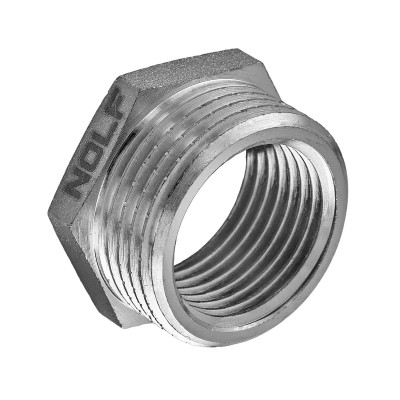 Футорка нікельована NOLF NFC.F0610-N-1"Mx1/2"F (NF3124) Футорка нікельована NOLF NFC.F0610-N-1"Mx1/2"F (NF3124)
