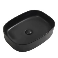 Раковина накладна MIXXUS PREMIUM BEVEL-0103 BLACK 510х370х120mm (MP6520)