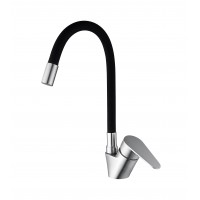 Змішувач для кухні Mixxus NEO-011 REFL.Black із силіконовим виливом (MI6558) Змішувач для кухні Mixxus NEO-011 REFL.Black із силіконовим виливом (MI6558)