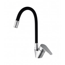 Змішувач для кухні Mixxus NEO-011 REFL.Black із силіконовим виливом (MI6558) Змішувач для кухні Mixxus NEO-011 REFL.Black із силіконовим виливом (MI6558)