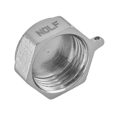 Заглушка нікельована NOLF NFC.P06F-N-1/2" F (NF3069)