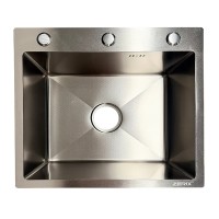 Мийка з нержавіючої сталі ZERIX ZH5045 MICRO DECOR SS COLOR (3.0/0.8) (колір нержавійка) (ZX6168) Мийка з нержавіючої сталі ZERIX ZH5045 MICRO DECOR SS COLOR (3.0/0.8) (колір нержавійка) (ZX6168)