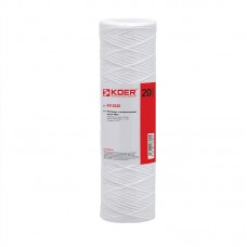 Картридж із поліпропіленової нитки KOER KV.5220 PP20 4,5"x20" (KR4780) Картридж із поліпропіленової нитки KOER KV.5220 PP20 4,5"x20" (KR4780)