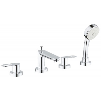 Смеситель на борт ванны на 4 отверстия Grohe BauLoop (2511900A)