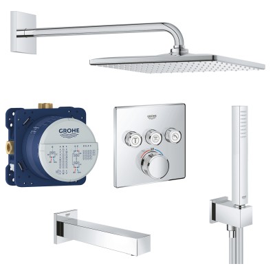 Душова система прихованого монтажу Grohe Grohtherm Smartcontrol (26405SC2) Душова система прихованого монтажу Grohe Grohtherm Smartcontrol (26405SC2)